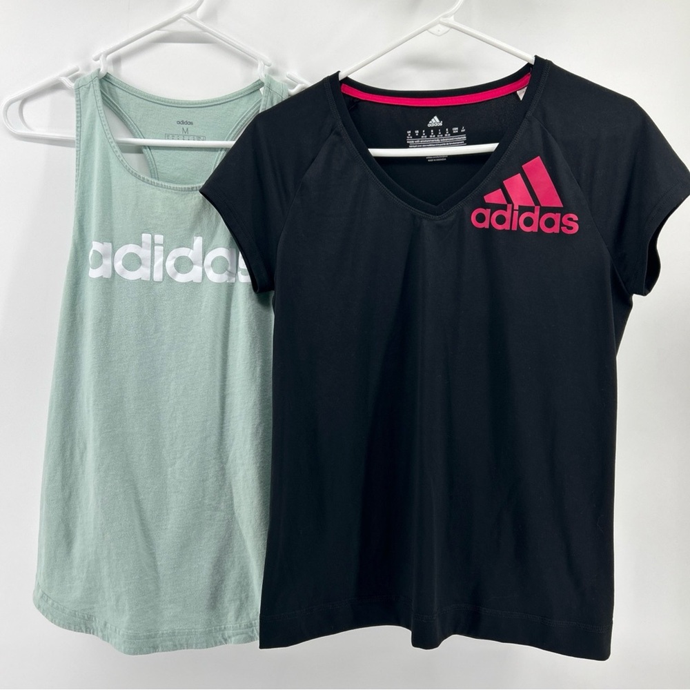 Adidas Bundle T-Shirt & Tank Top Shirt Women’s Medium Activewear Athleisure